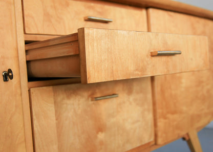 Vintage Birch Sideboard - Netherlands