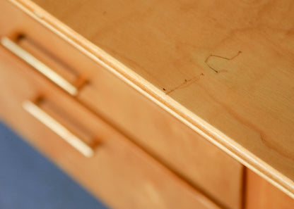 Vintage Birch Sideboard - Netherlands