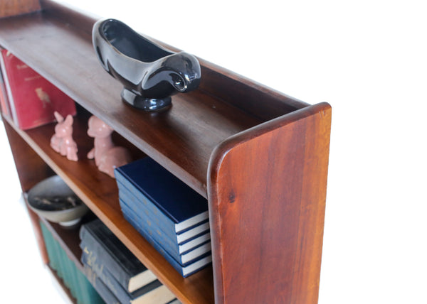 Solid Wood Four Tier Bookshelf