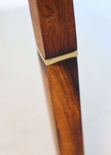 Vintage Floor Lamp with Brass Detail