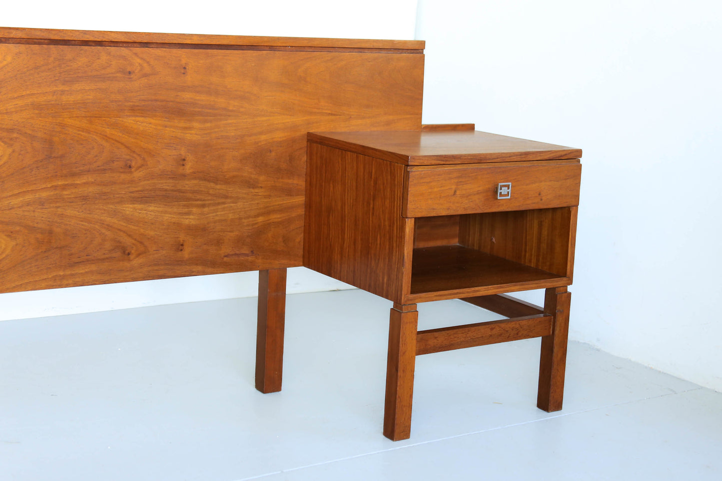 Double Bed Kiaat Headboard by Duros