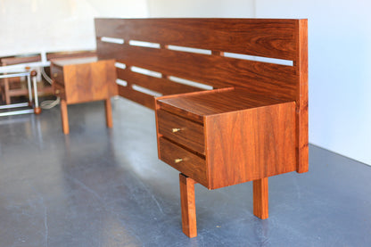 Mid-Century Queen Headboard