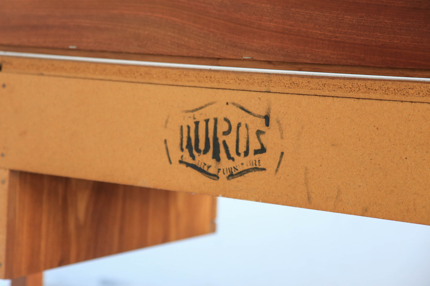 Kiaat Dressing Table by Duros