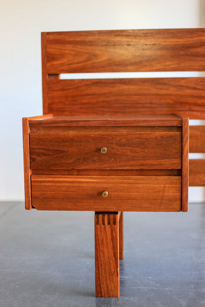 Mid-Century Queen Headboard