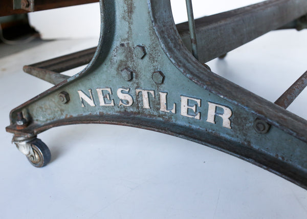 German Industrial Drafting Table from Nestler, 1930s