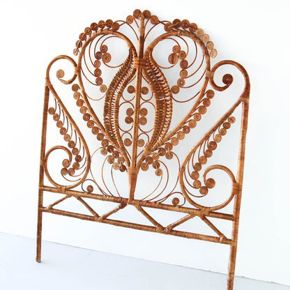 Rare Cane Single Headboard