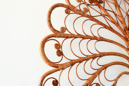 Rare Cane Single Headboard