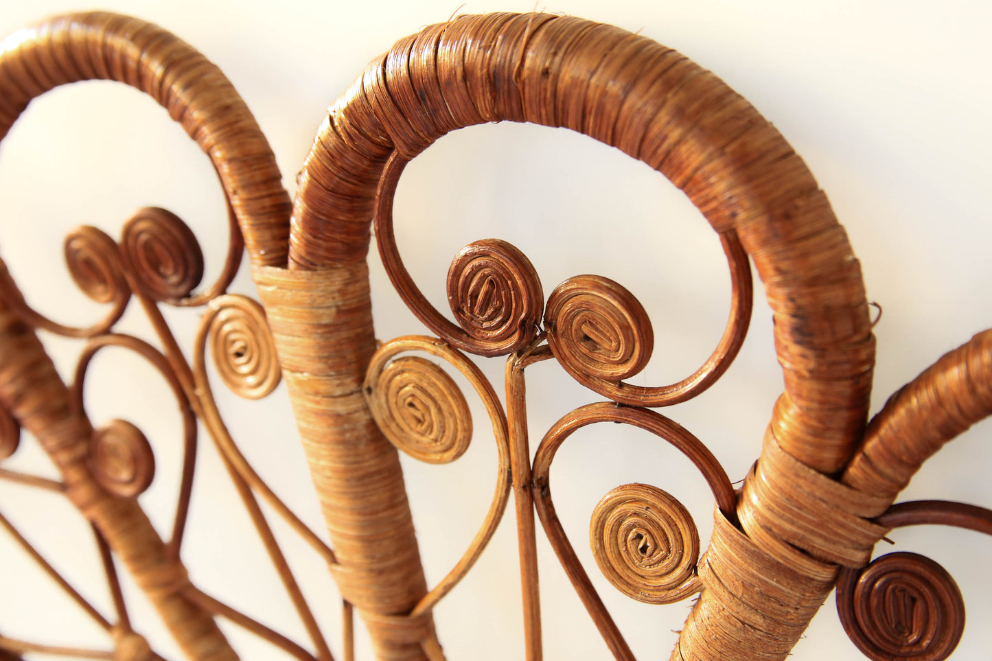 Rare Cane Single Headboard