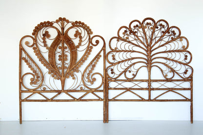 Rare Cane Single Headboard