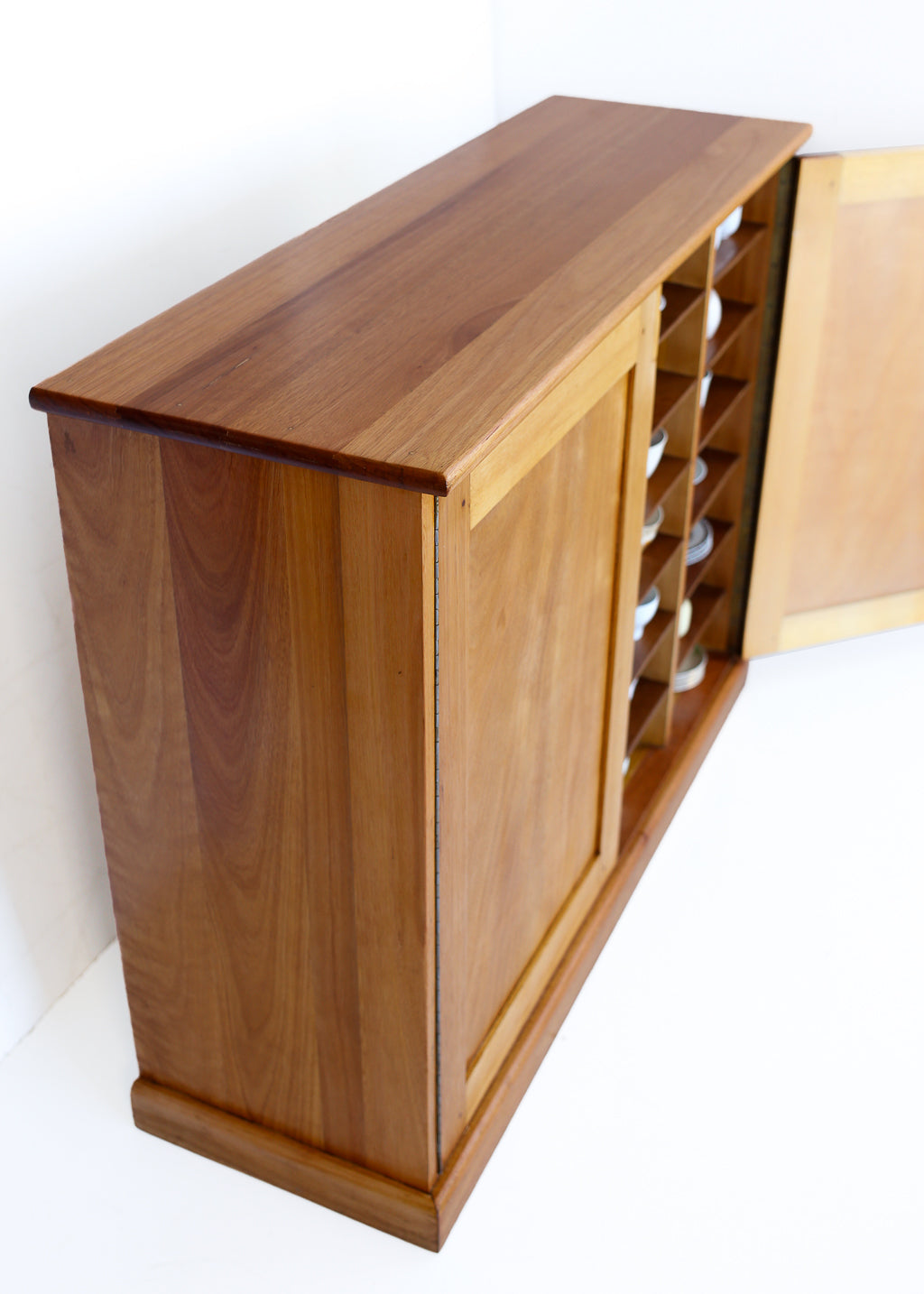 Vintage Mail Sorting Cabinet
