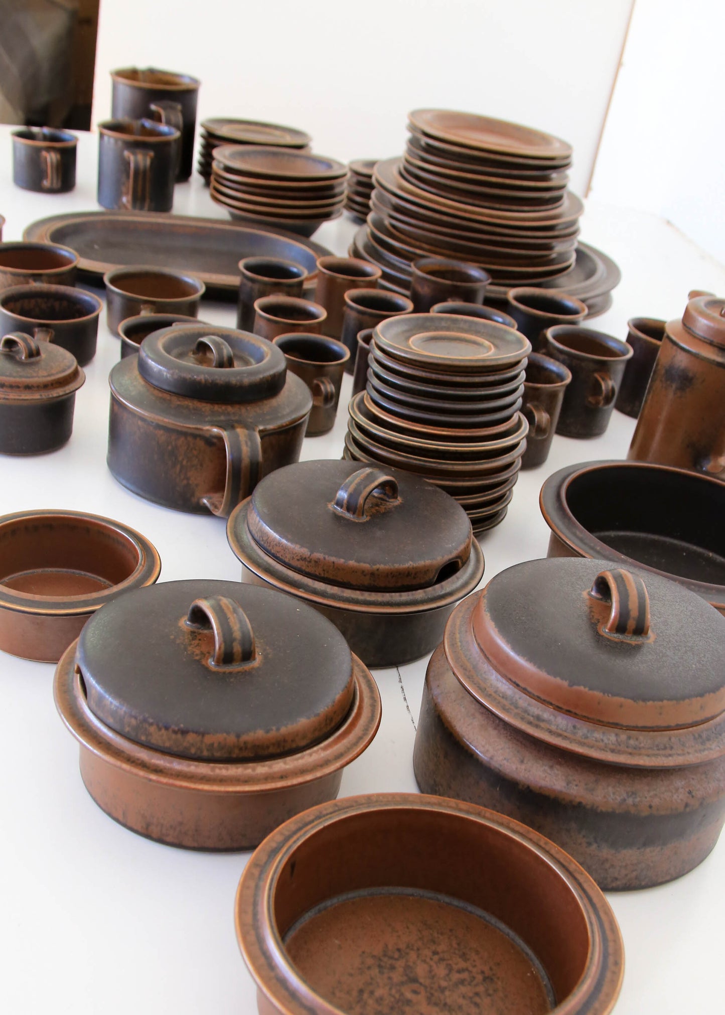 82 Piece 1960's Arabia Ruska Crockery