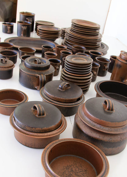 82 Piece 1960's Arabia Ruska Crockery