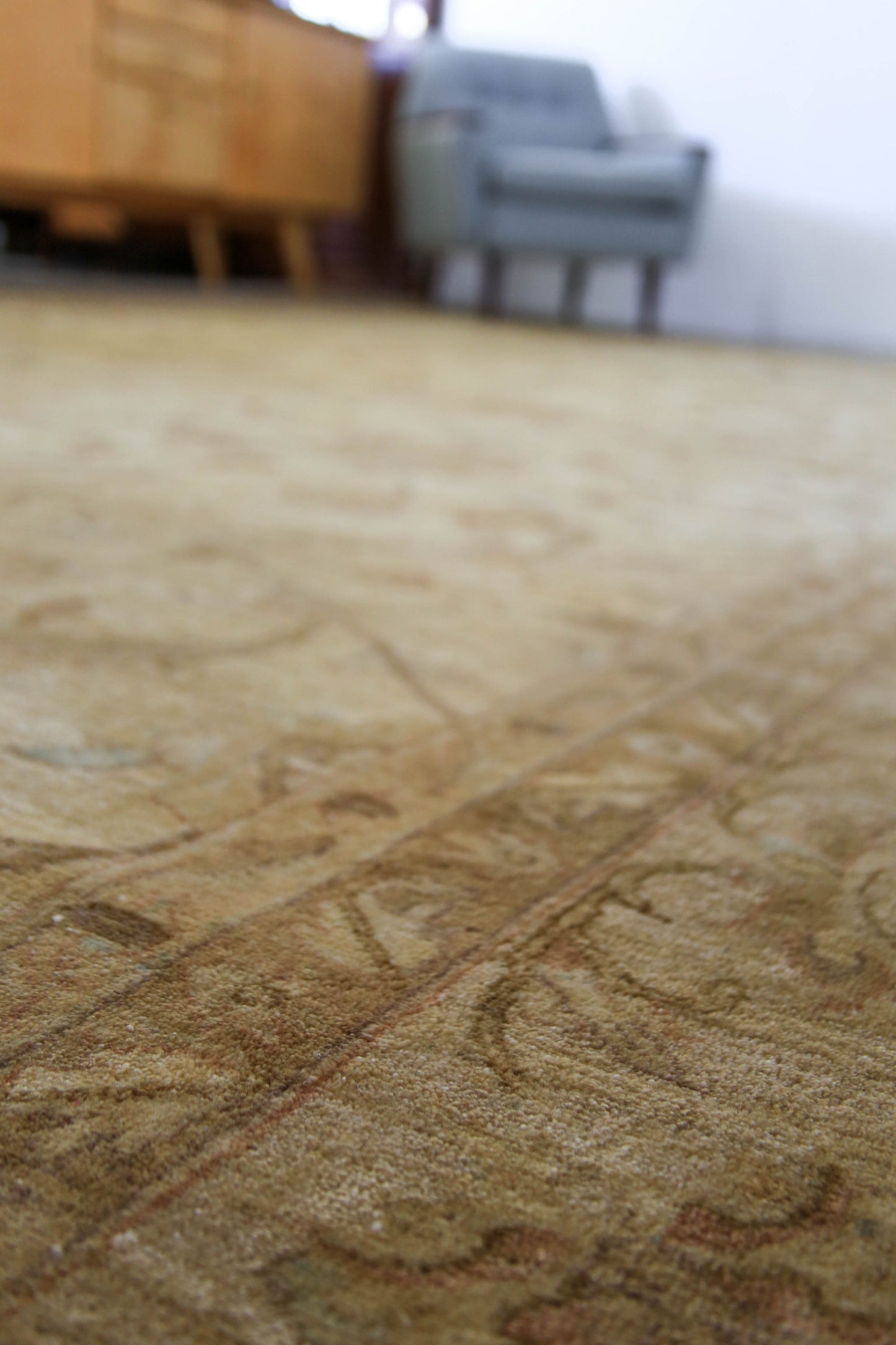 Large Hand Knotted Chobi Rug