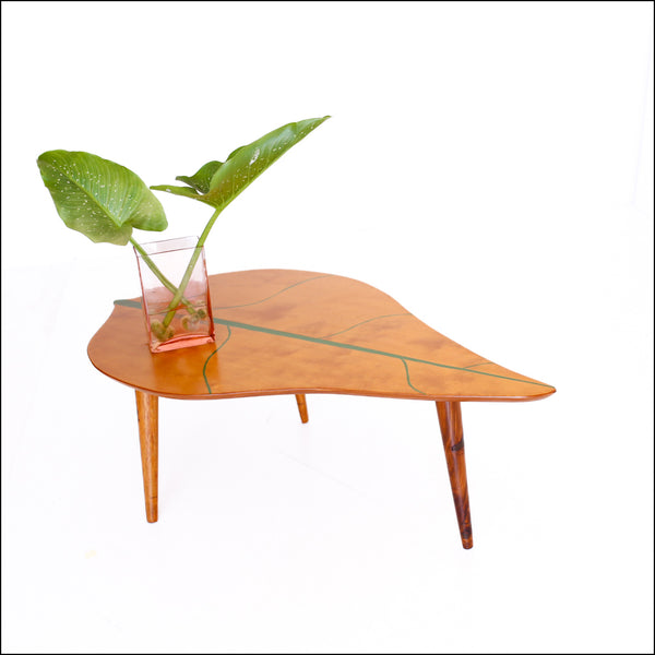 MCM Style Leaf Coffee Table