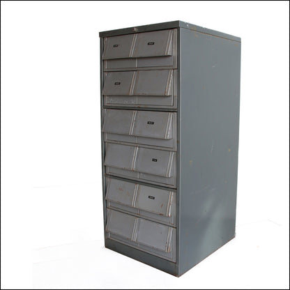 Vintage Steel Filing Cabinet