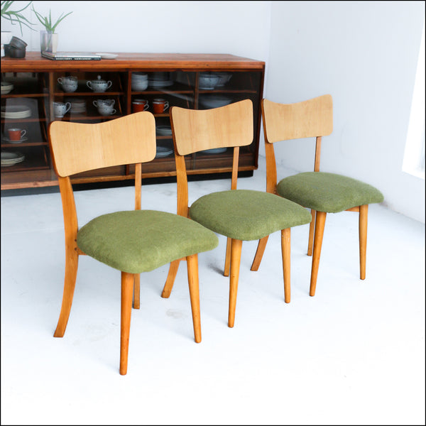 Set of Six Mid-Century Dining Chairs