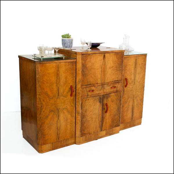 Period Art Deco Cocktail Cabinet 1930s
