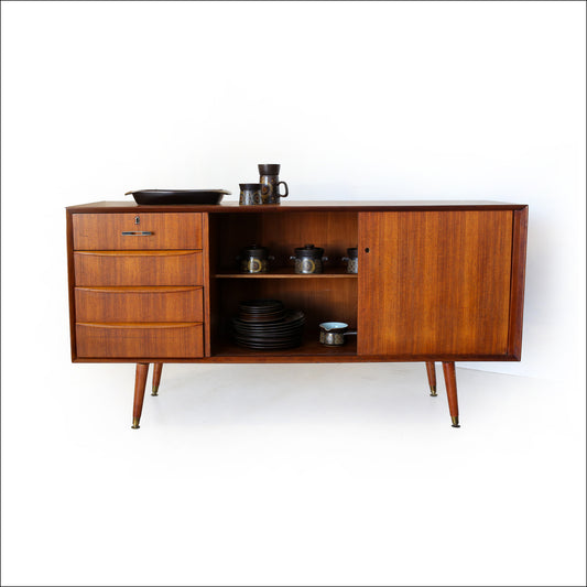 Mid-century Sideboard with Tapered Legs