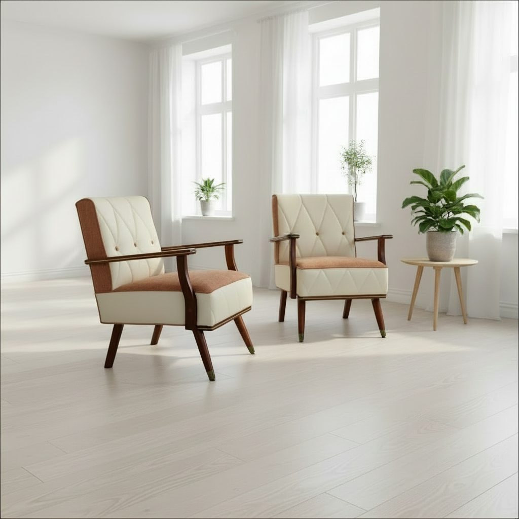 Pair of Mid-century Armchairs