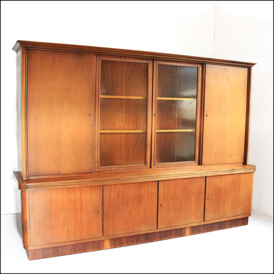 German Art Deco Wall Cabinet