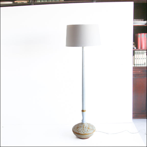 Mid-century Chalkware Floor Lamp