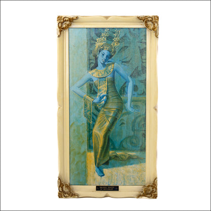 Vintage Balinese Dancer Print by Tretchikoff