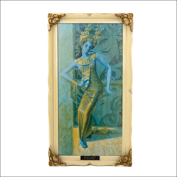 Vintage Balinese Dancer Print by Tretchikoff