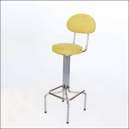 Chrome Frame Bar Stool