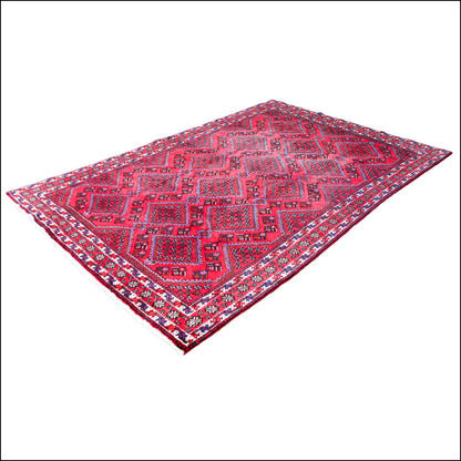 Vintage Handmade Hamadan Rug 3 x 2 m