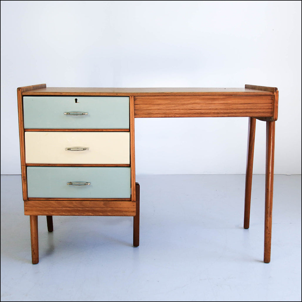 Mid-Century Modern Style Left Hand Desk