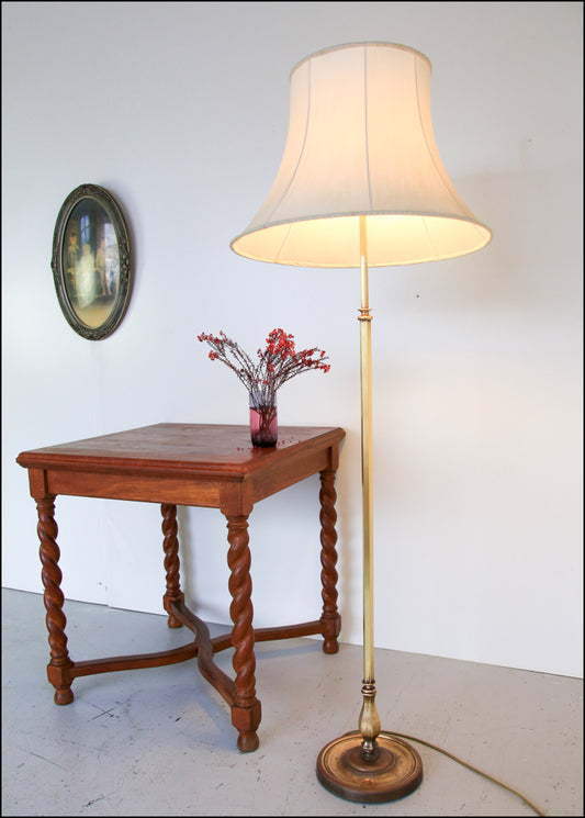 Vintage Solid Brass Lamp