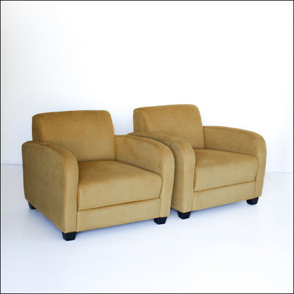 Pair of Art Deco Style armchairs