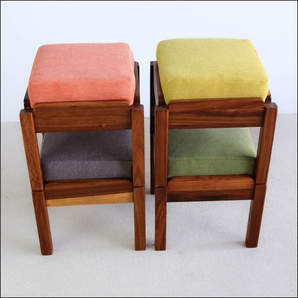 Set of Four Stacking Stools