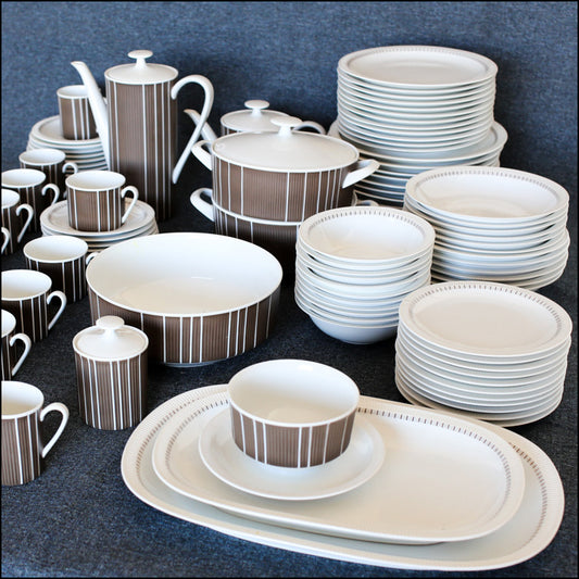 107 Piece Collectible 1960's Arzberg Tableware Service