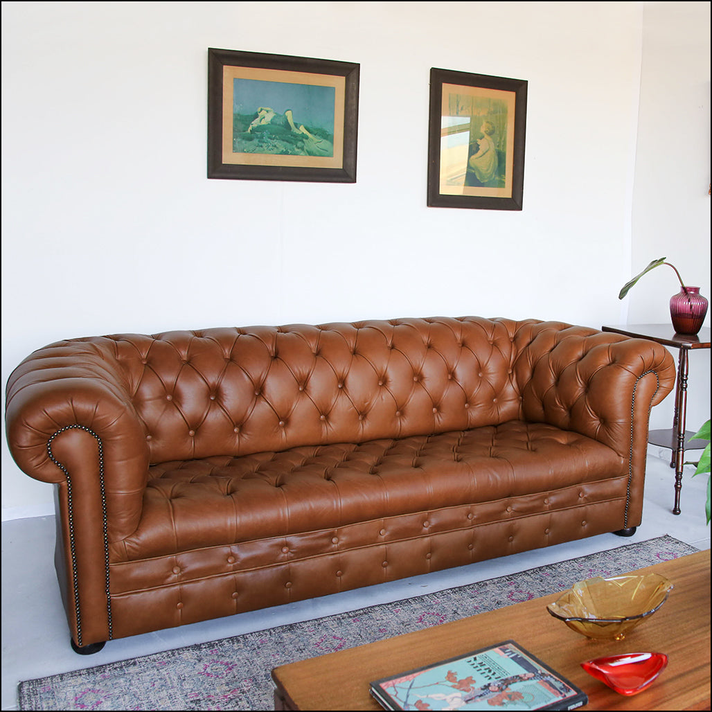 Early 20th Century Chesterfield Sofa