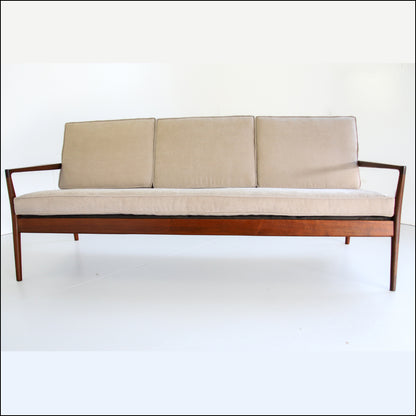 Danish Modern Imbuia Bench
