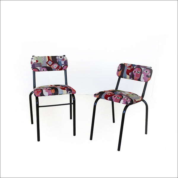 Brightly Refurbished Chappie Chairs