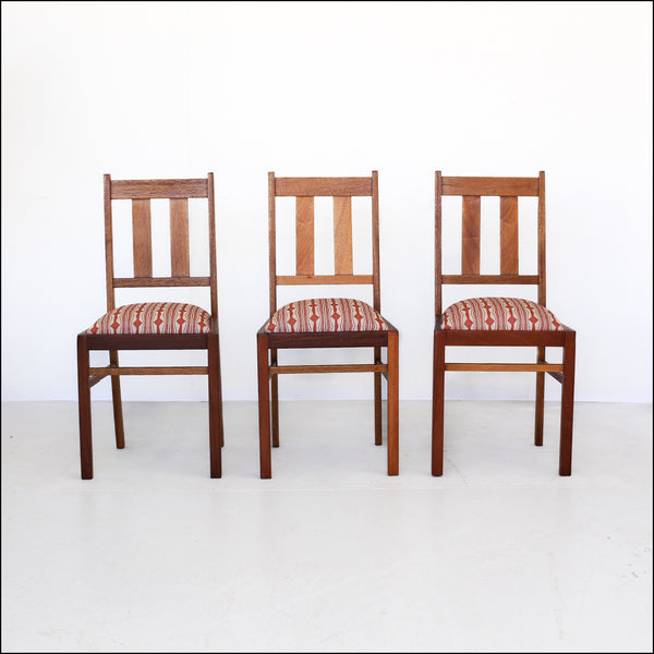 Three Vintage Dining Chairs