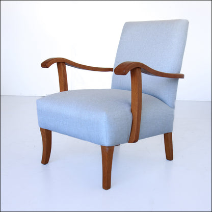 Mid-Century Oak Armchair