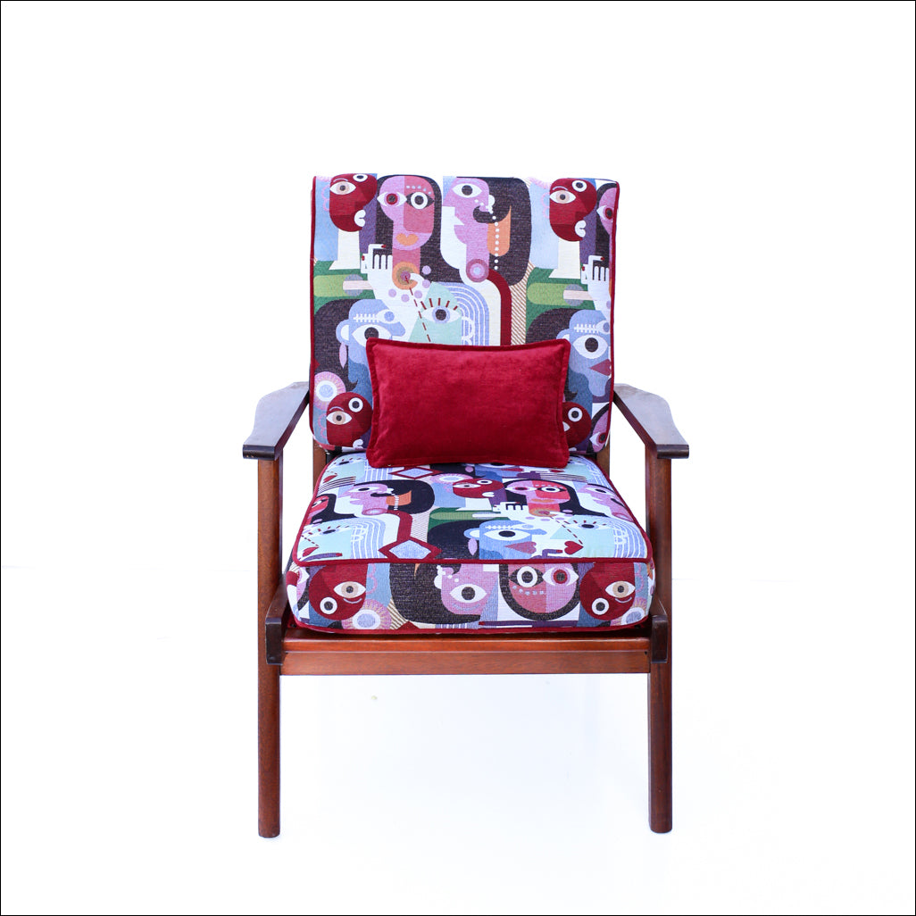 Fun Mid-century Armchair