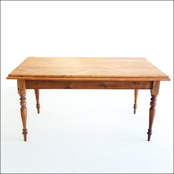 Antique Yellow Wood Dining Table