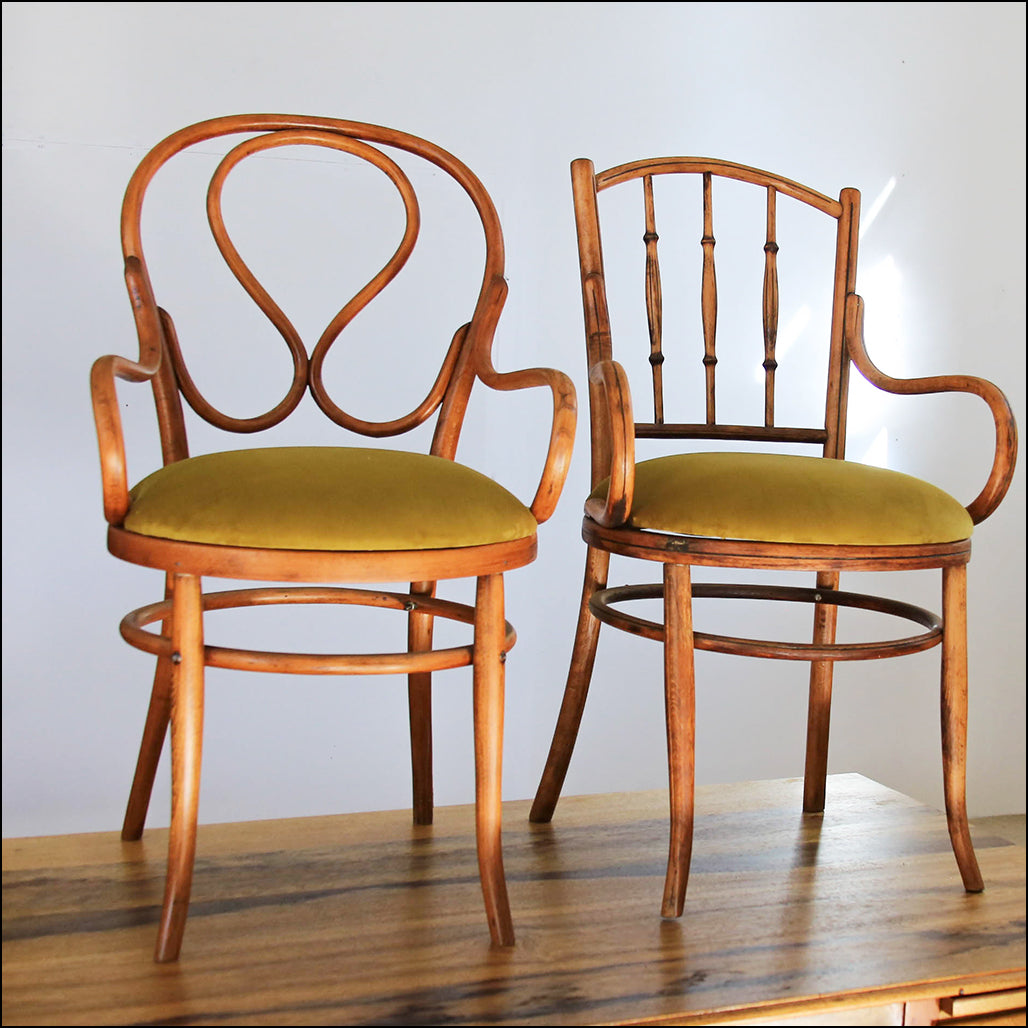 Restored Bentwood Café Chairs