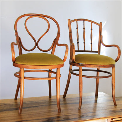 Restored Bentwood Café Chairs
