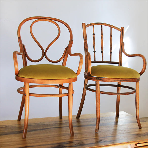 Restored Bentwood Café Chairs