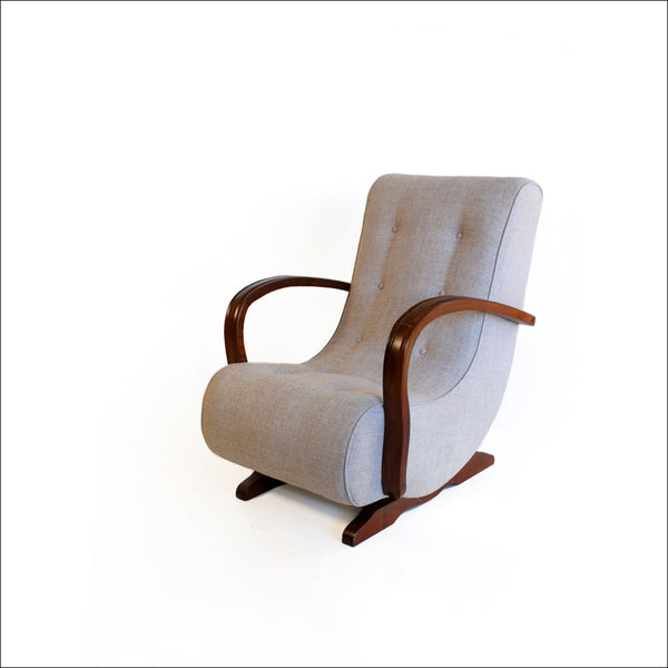 Vintage Banana Rocking Chair
