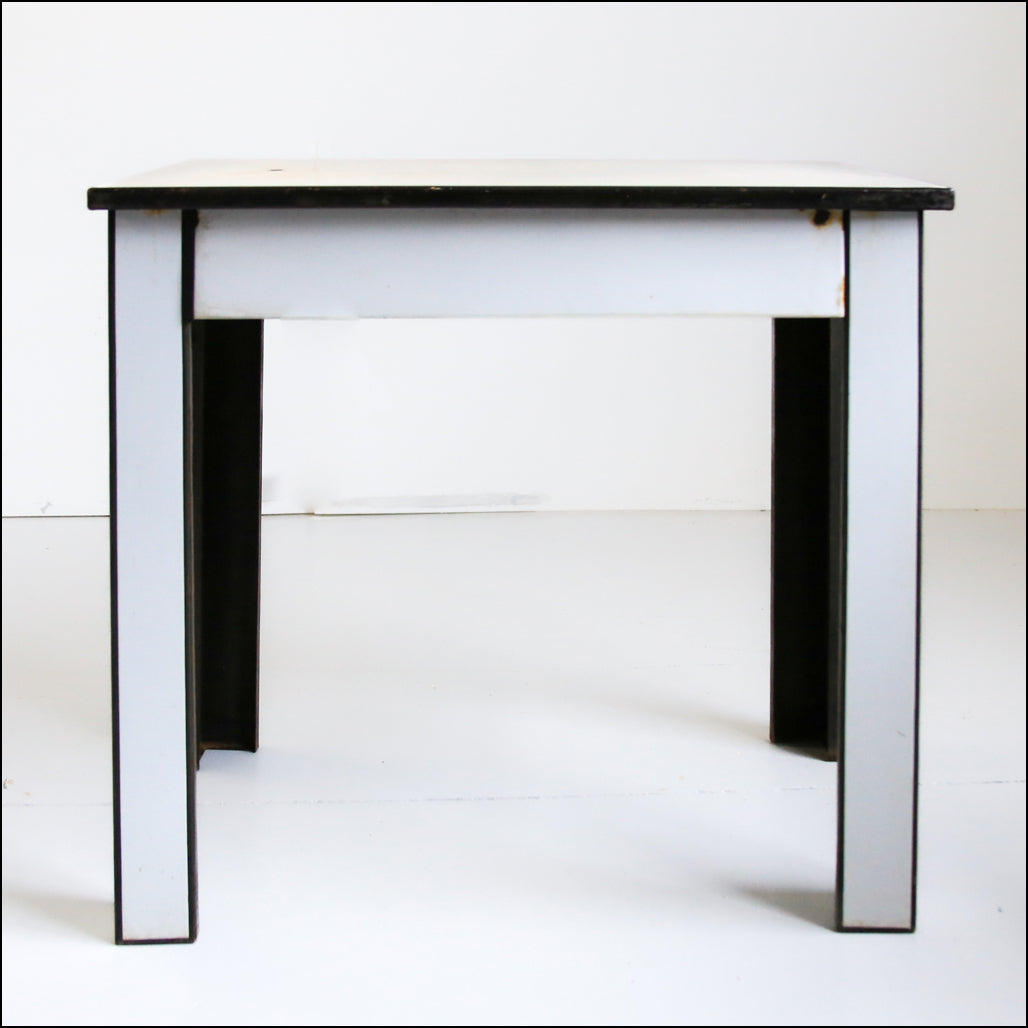 Vintage Enamel Kitchen Table