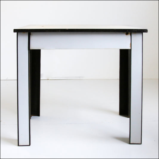 Vintage Enamel Kitchen Table