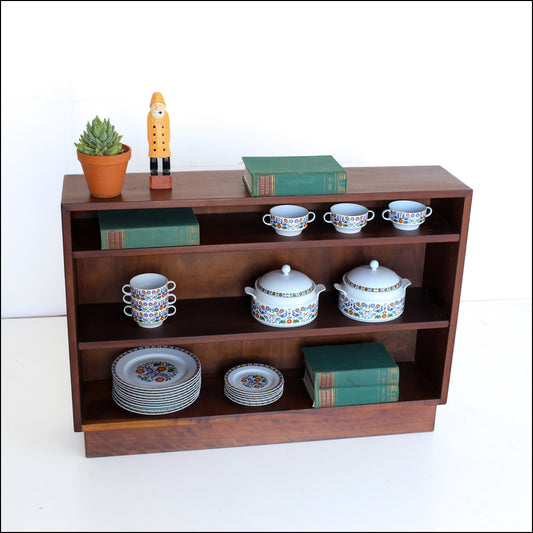 Solid Wood Vintage Bookshelf