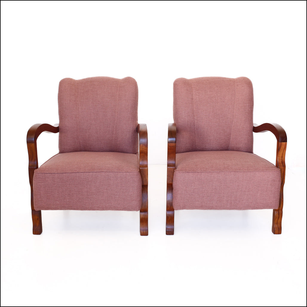 A Pair of Vintage Armchairs