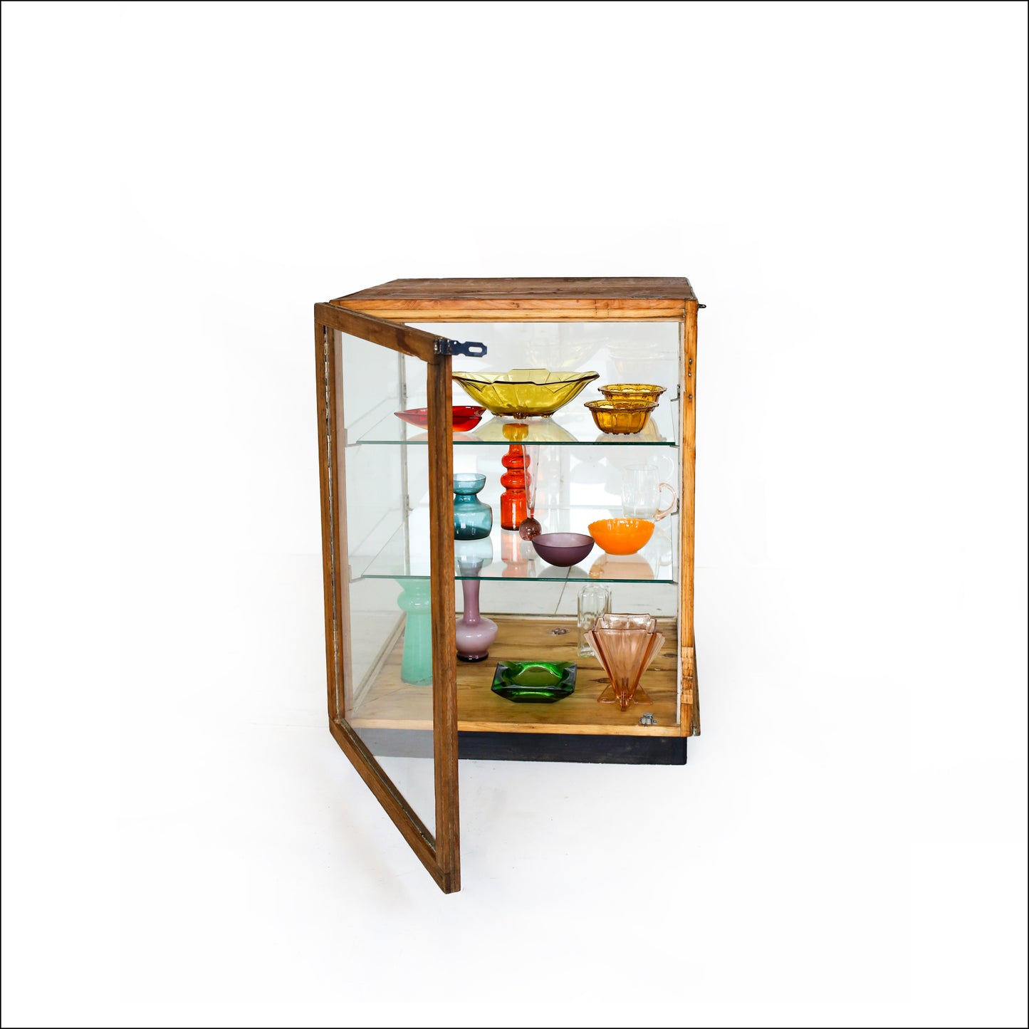 Vintage Glass Display Cabinet